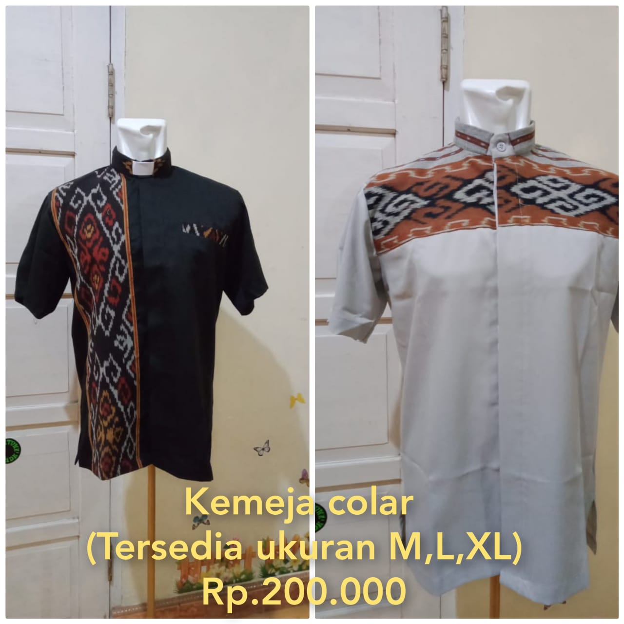 Baju Kemeja Kolar
