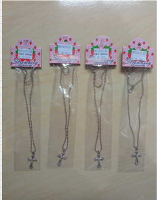 KALUNG BESI PUTIH SALIB BIASA 01