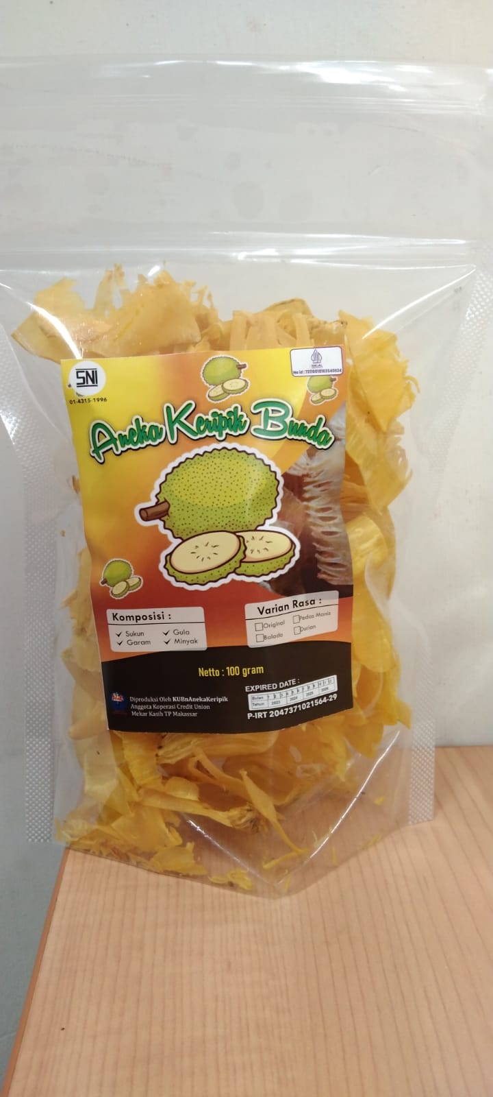 Keripik Sukun (Balado)