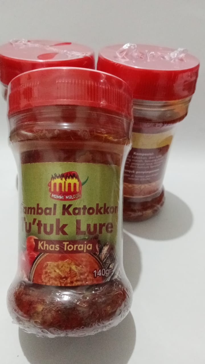 Sambal Katokkon Tu'tuk Lure Khas Toraja