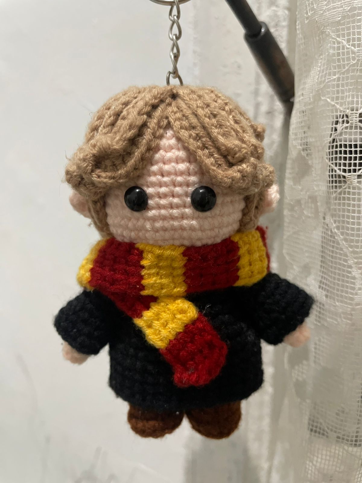 Ron Crochet Keychain