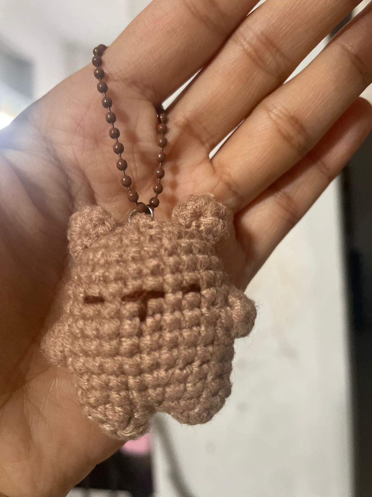 Little Bear Crochet Keychain-2